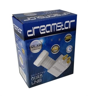 Dreamstar Gold-444 Dört Çıkışlı LNB 