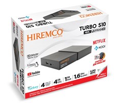 Hiremco Turbo S10 4K IPTV Ultra HD Uydu Alıcısı